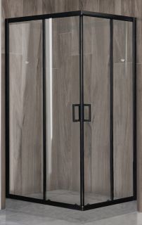 Душевой уголок Royal Bath HPD 120x90см чёрный RB9120HPD-T-BL